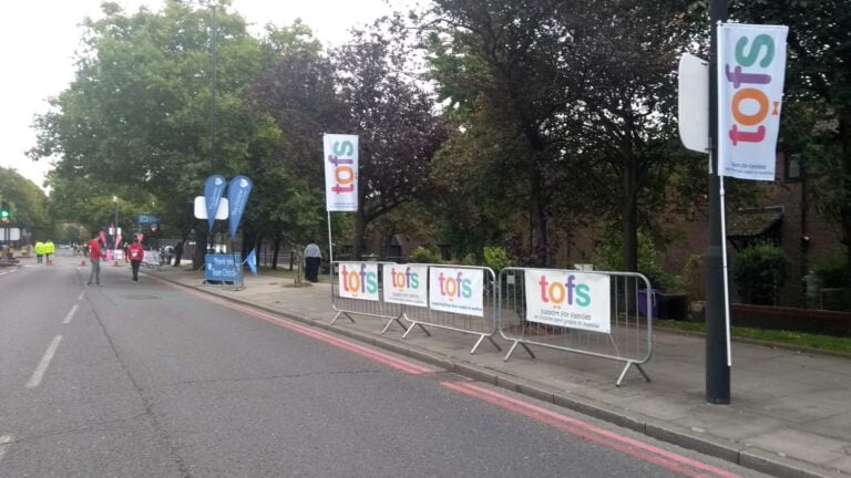 TOFS cheering point
