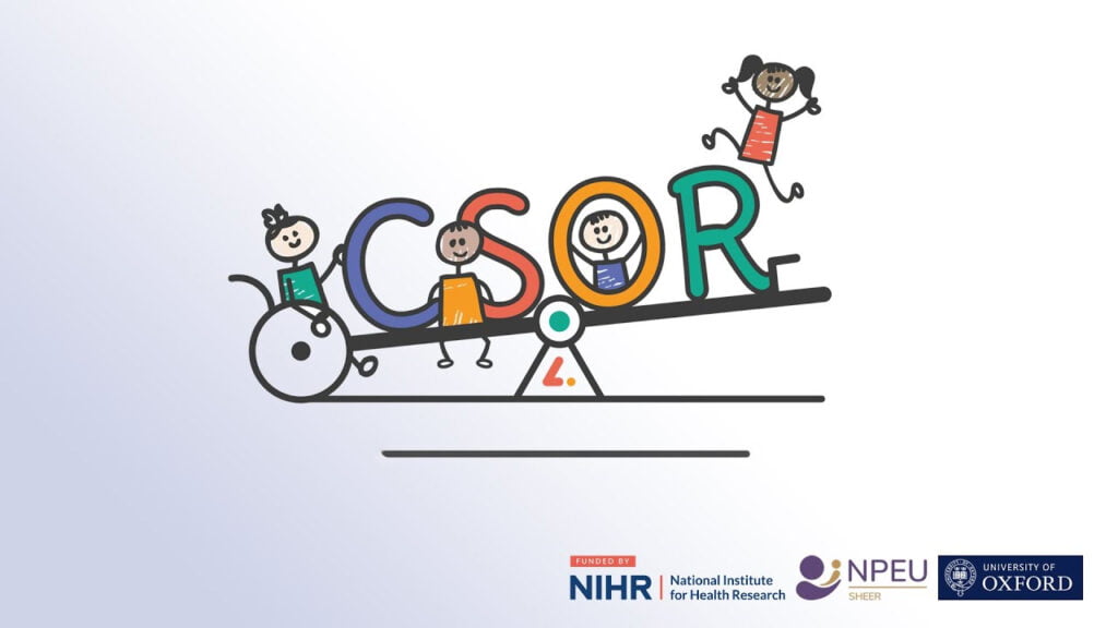 CSOR study logo - Children’s Surgery Outcome Reporting