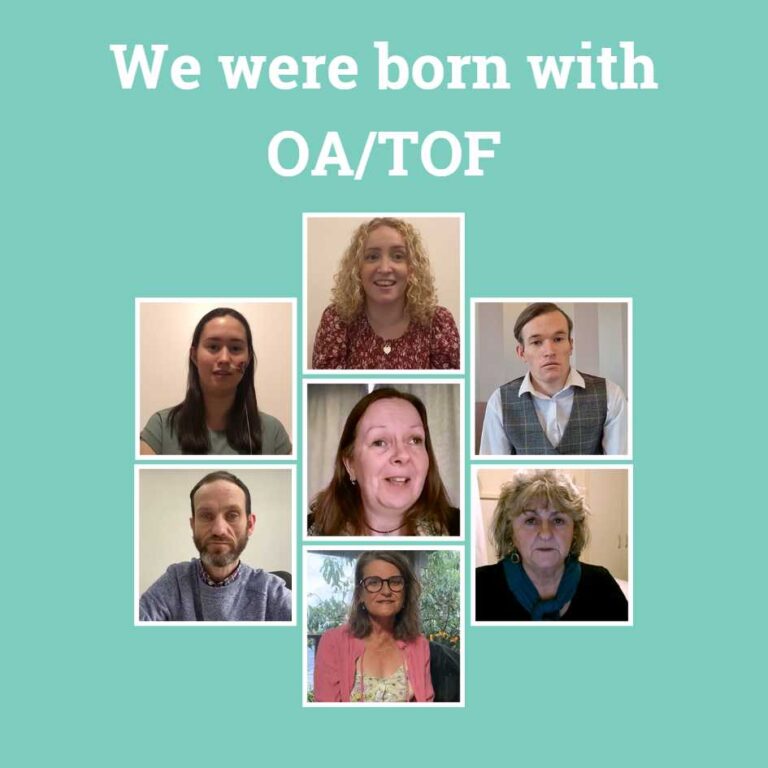 We were born with OA/TOF video