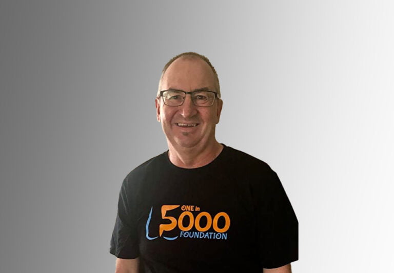 Greg Ryan, One in 5000 Foundation
