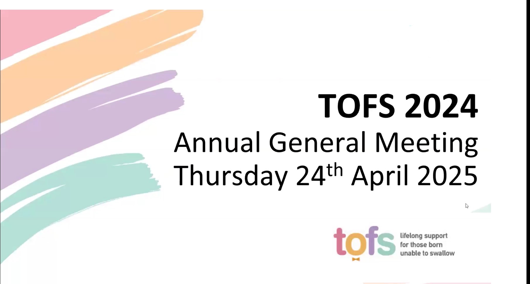 TOFS 2023 Annual General Meeting (held April, 2024)