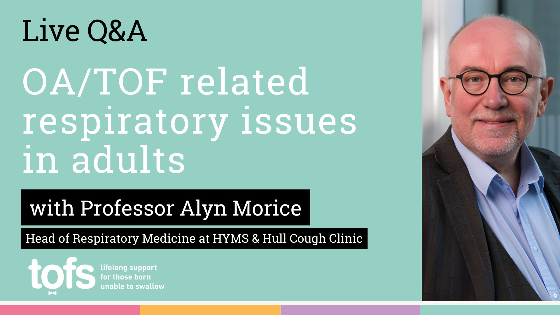 Live Q&A: OA/TOF related respiratory issues for adults