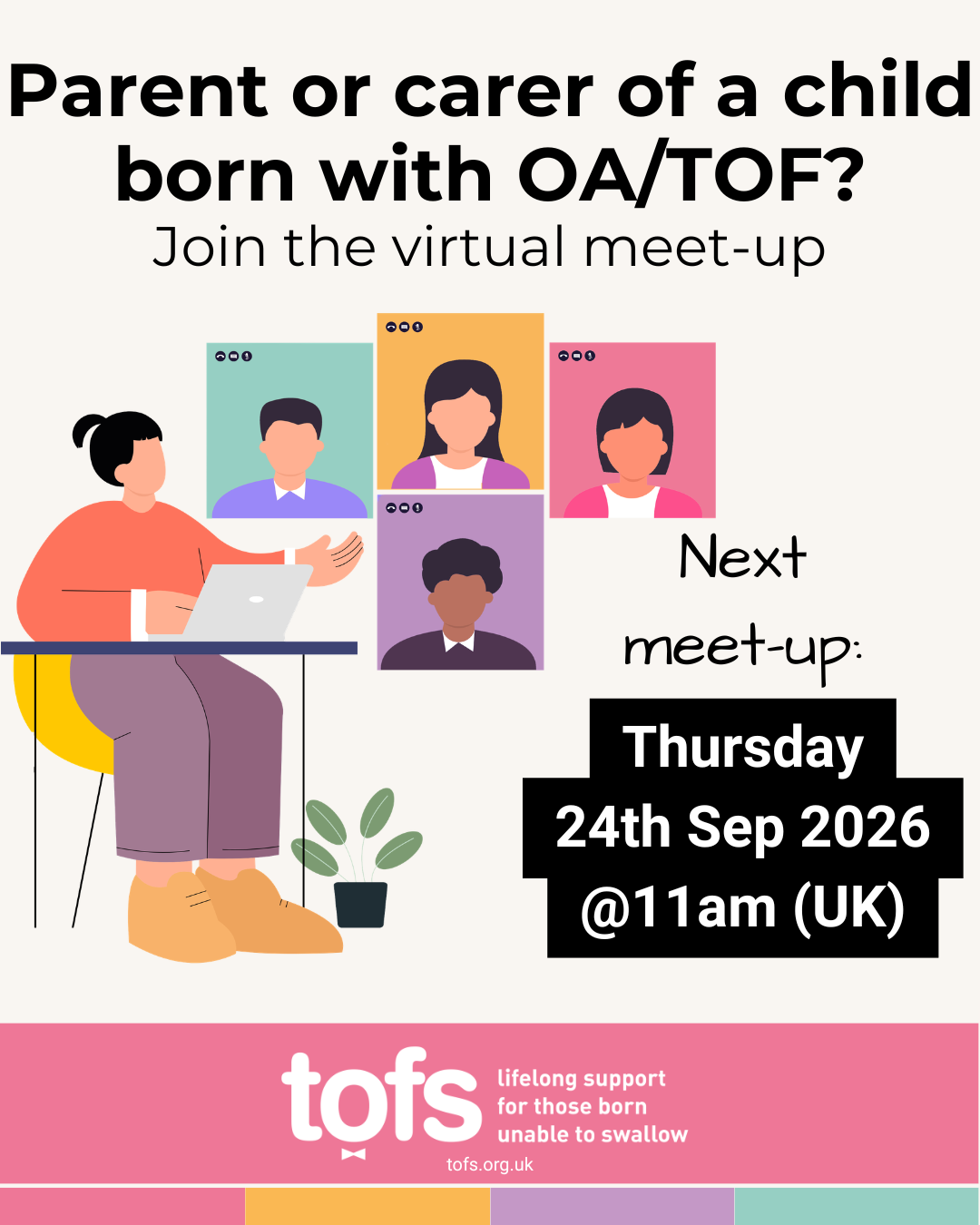 Parent chat - Thursday 24th Sep 2026 @11am (UK)