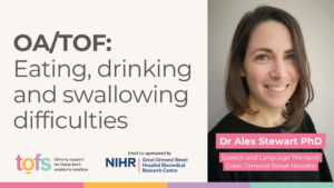 Eating, drinking and swallowing difficulties in OA/TOF