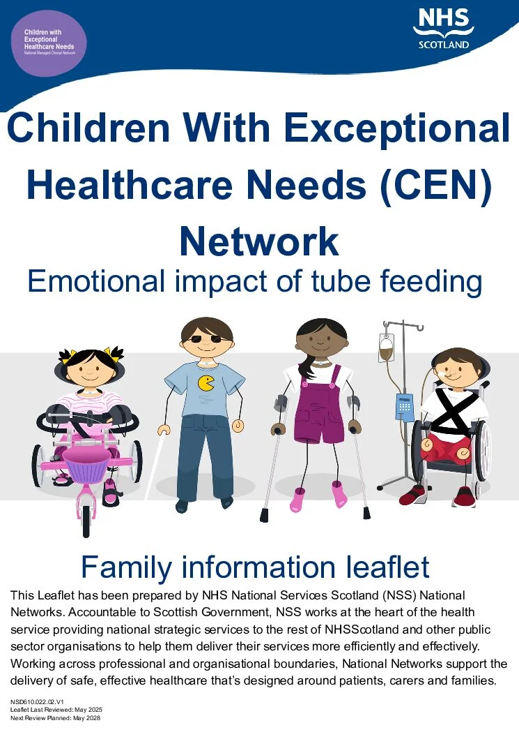 Emotional impact of tube feeding
