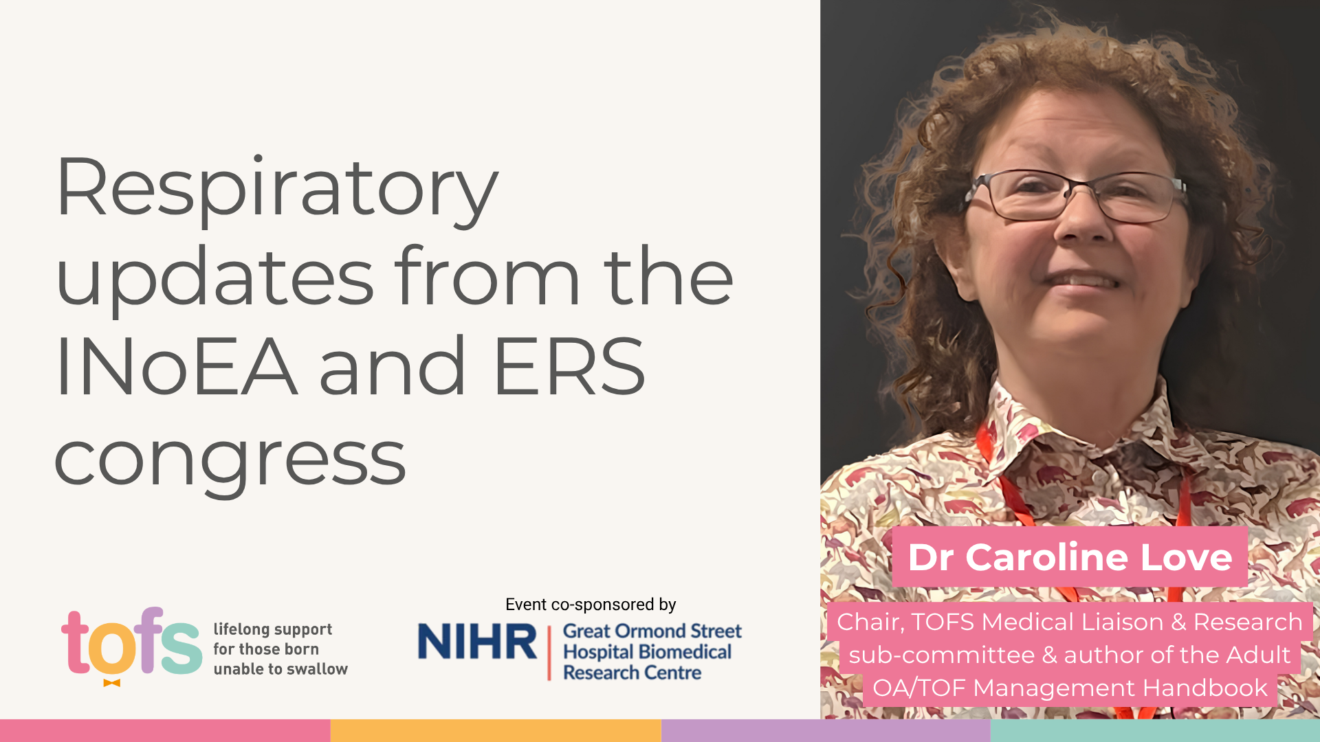 TOFS - Caroline Love - Respiratory Tracheomalacia updates from INoEA and ERS Congress