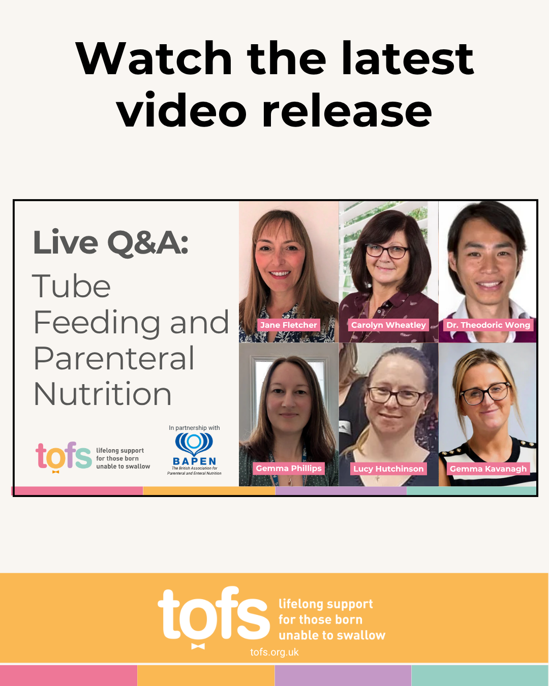 Watch: Q&A: Tube Feeding and Parenteral Nutrition with BAPEN